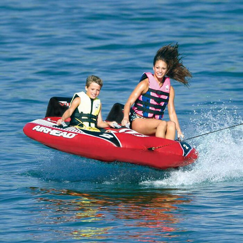 Airhead Viper 2 Towable Tube For Boating-2 Rider - US Boating Marine Supplies