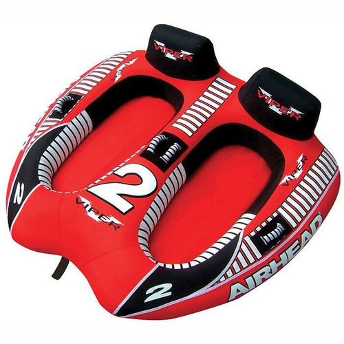 Airhead Viper 2 Towable Tube For Boating-2 Rider - US Boating Marine Supplies