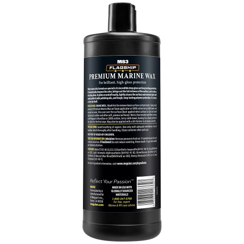 Meguiar's Flagship Premium Marine Wax - 32oz - US Boating Marine Supplies