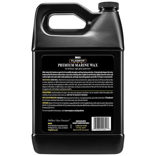 Meguiar's Flagship Premium Marine Wax - 1 Gallon - US Boating Marine Supplies