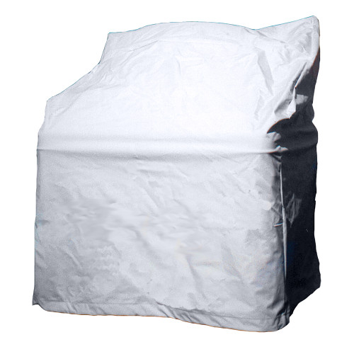 Taylor Made Small Swingback Back Boat Seat Cover - Vinyl White - US Boating Marine Supplies