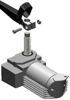 Sea-Dog Adjustable Wiper Arm - SS Black 14"-20"