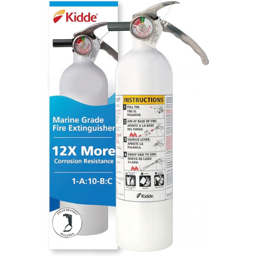 The Kidde MAR10 Marine 10 Fire Extinguisher - 10BC 2.5 - US Boating Marine Supplies