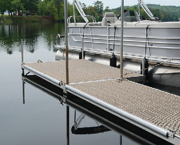 Taylor Made Commercial Grade Vinyl Dock Edging Silver Small "P" Shape 10' Coil #45966 - US Boating Marine Supplies