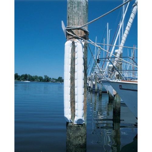 Taylor Made Medium Premium Dock & Post Bumper, White - US Boating Marine Supplies