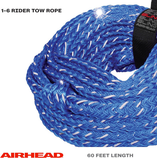 AIRHEAD BLING 1-6 RIDER TOWABLE - 60' FOOT - US Boating Marine Supplies