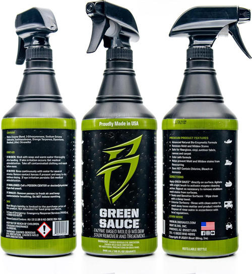 Bling Sauce Mold & Mildew Stain Remover - US Boating Marine Supplies