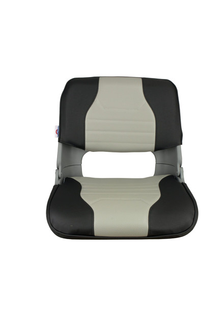 Springfield Skipper Deluxe Folding Seat - Charcoal/Grey