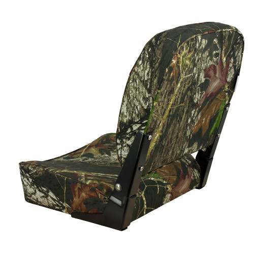 Springfield Economy Folding Seat - Mossy Oak Break-Up - US Boating Marine Supplies