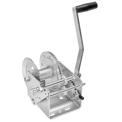 2600lb 2-Speed Winch with Hand Brake