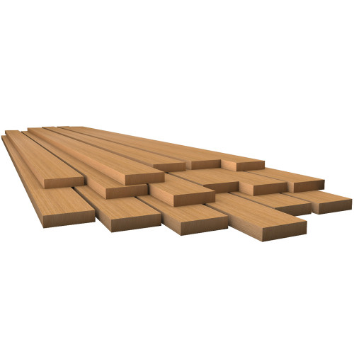 Whitecap Teak Lumber - 1/2" x 1-3/4" x 36" - US Boating Marine Supplies