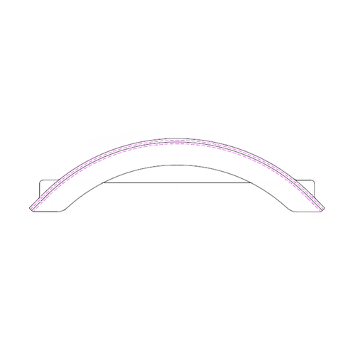 Tie Down 17026 UV-Protected White Small Plastic Trailer Fenders - US Boating Marine Supplies