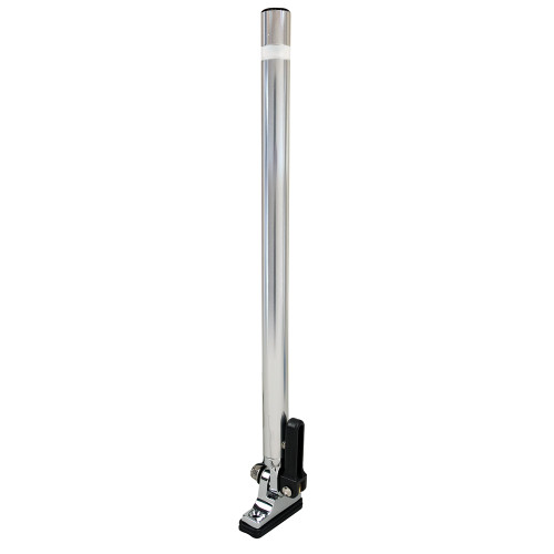 Perko 14" Folding Mount Pole Light - White All Round Light w/Quick Adjust Mount - US Boating Marine Supplies