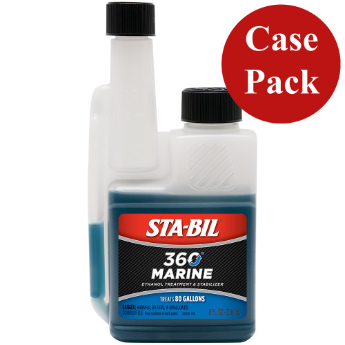 STA-BIL 360® Marine™ - 8oz Case of 12 - US Boating Marine Supplies