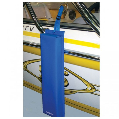 Hull Hugr Flat Boat Fender-White - US Boating Marine Supplies