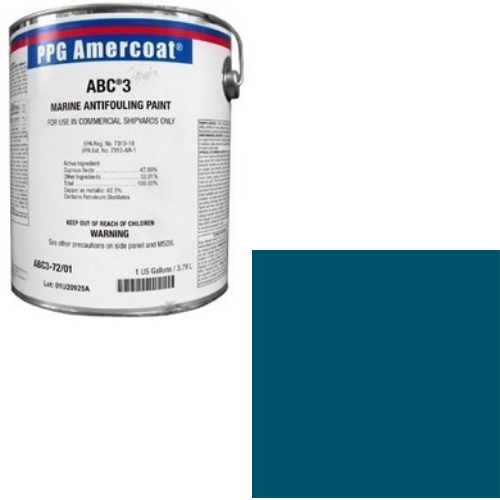 Antifouling Paint - Ameron ABC 3 Self Polishing Antifouling Paint - Blue Gallon - US Boating Marine Supplies