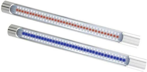 Taco T-Top Tube Light w/Aluminum Housing - White/Red LEDs - US Boating Marine Supplies