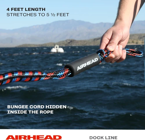 Airhead Bungee Dock Line 5' - US Boating Marine Supplies
