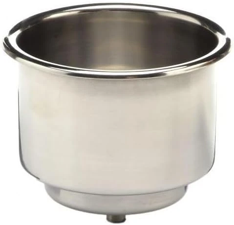 T-H Marine Cup Holder - Stainless Steel - US Boating Marine Supplies