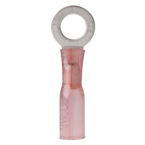Ancor 22-18 Gauge - #8 Heat Shrink Ring Terminal - 100-Pack - US Boating Marine Supplies