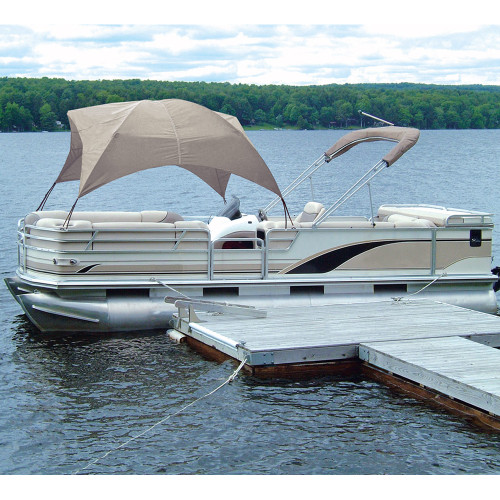Taylor Made Pontoon Gazebo - Sand - US Boating Marine Supplies