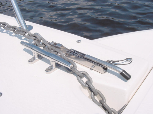 C. Sherman Johnson Single-Hook Anchor Chain Tensioner for 5/16" Chain - US Boating Marine Supplies