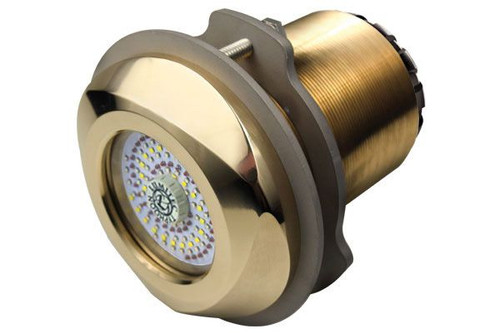 Lumitec SeaBlaze Typhoon Underwater Bronze Thru-Hull LED Light - RGBW Spectrum - US Boating Marine Supplies
