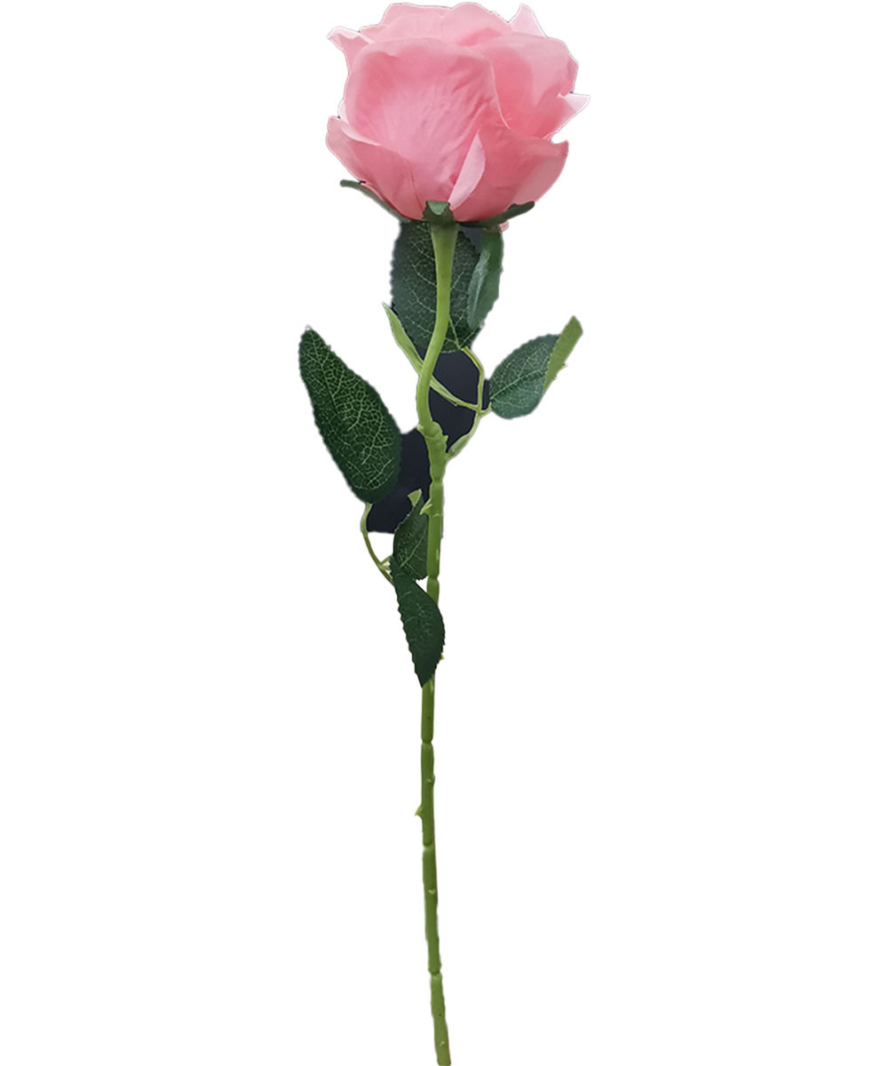 Artificial Single Stalk Rose Red Give Fun