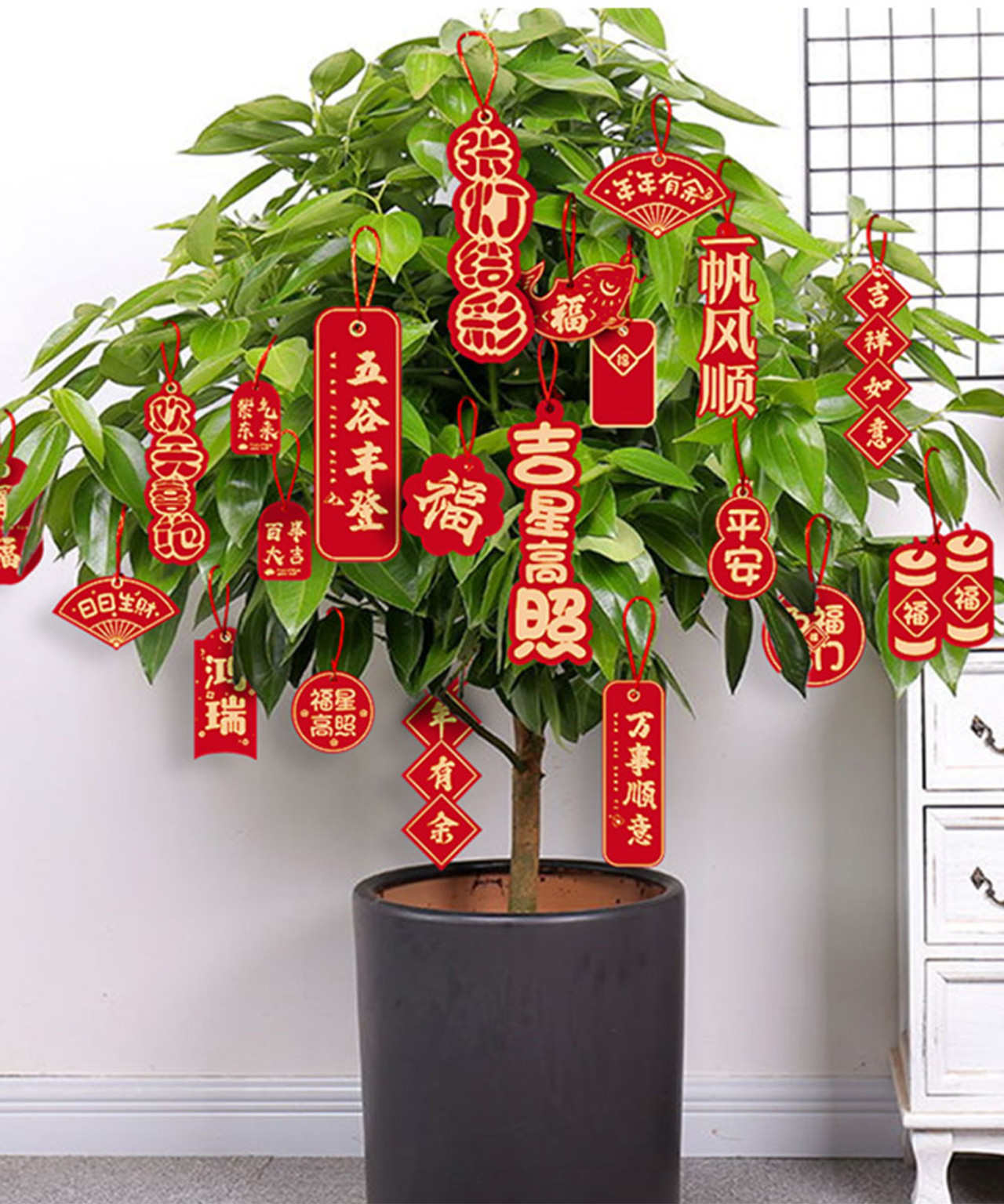 [CNY 2023] Chinese New Year Mini Hanging Banner Decoration (16pcs/set