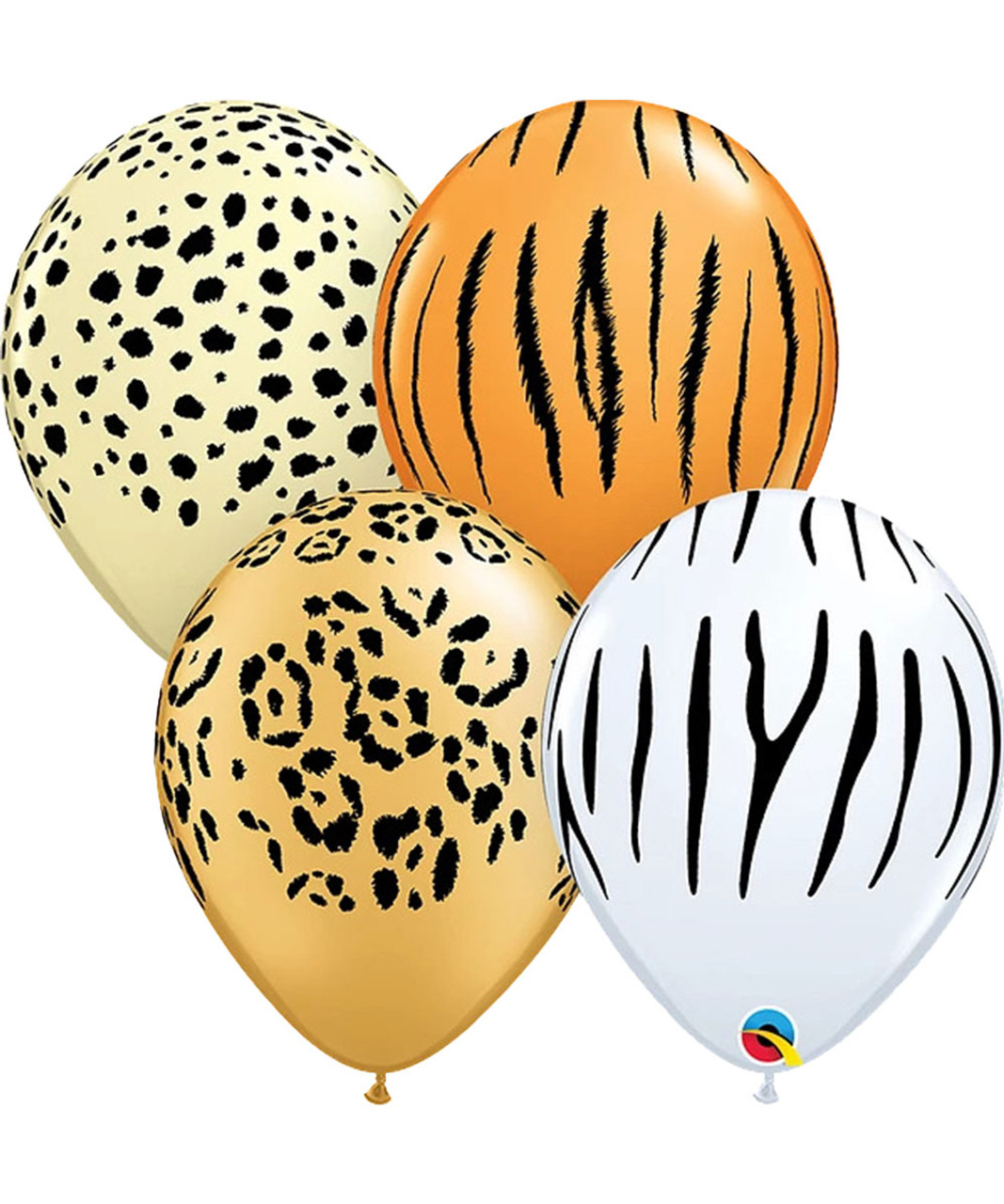 12'' Safari Animal Print Round Latex Balloon - Leopard Spots