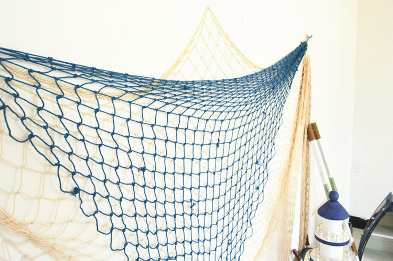 Decorative Fishing Net - Navy Blue (100cm x 200cm) - Give Fun