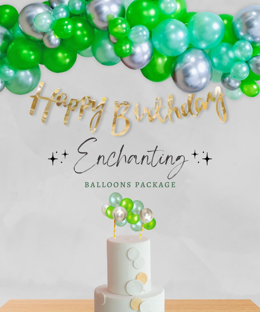 Birthday] Enchanting Birthday Balloons Package - Give Fun