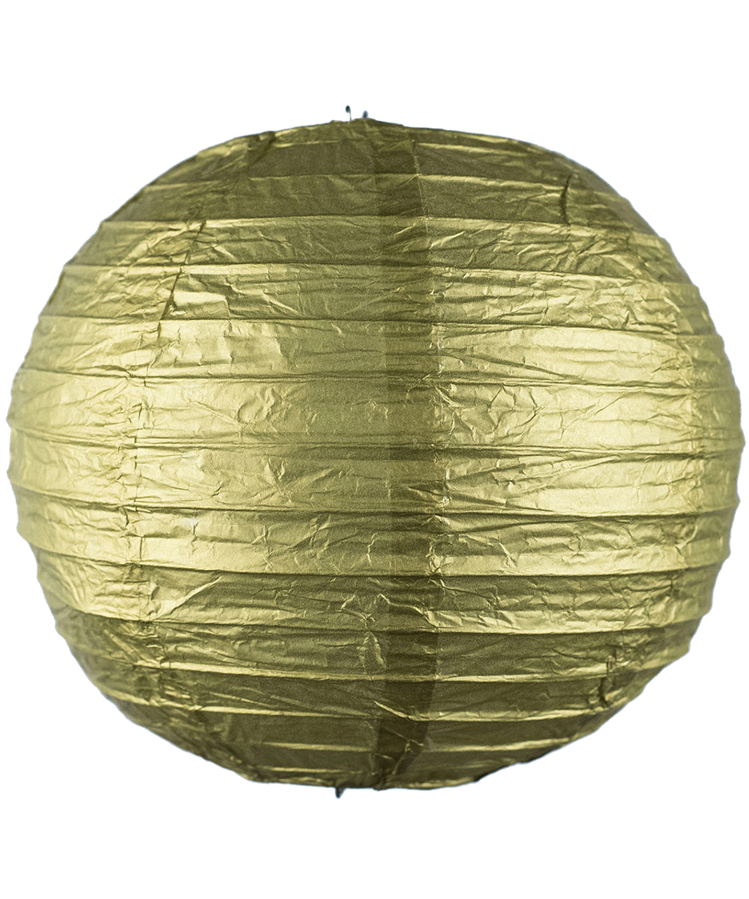 Paper Lantern 30cm Metallic Gold Give Fun