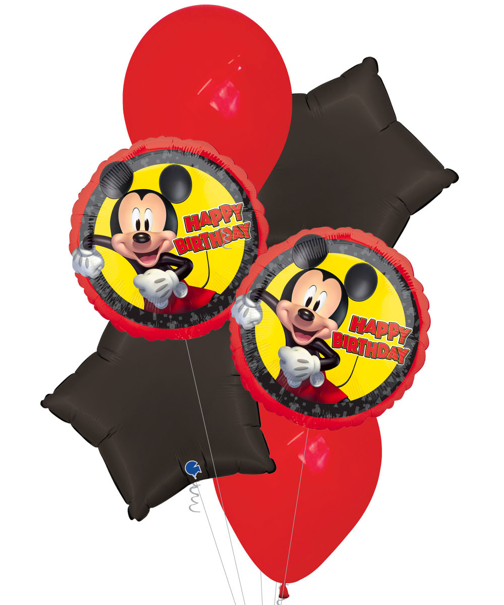 Palloncino In Alluminio Mid Size Mickey Mouse Forever 1 - Per Compleanni E Feste A Tema Disney, Riutilizzabile