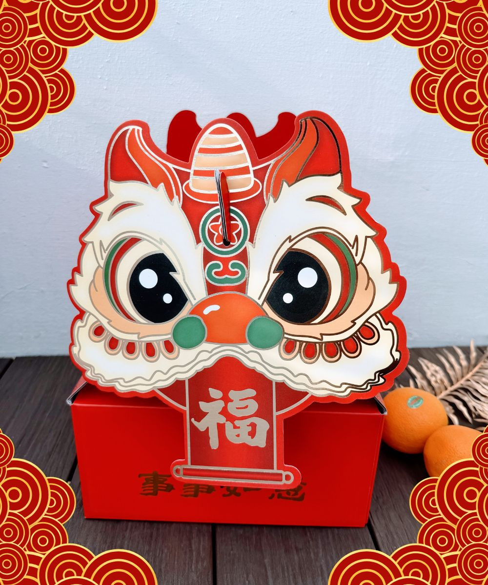 CNY 2026] Give Fun Lion's Roar of Prosperity Joymom's Cookies Gift