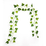 Artificial Leaves Garland (2.1 meter) - Small Maple Leaves 