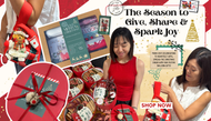 The Season to Give, Share & Spark Joy