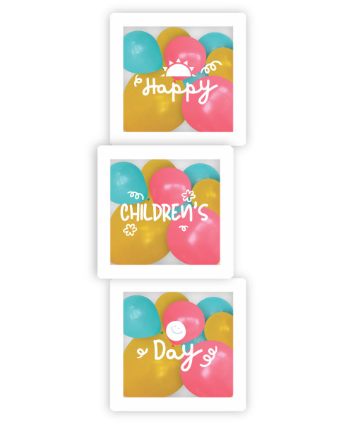 [Cheery Children's Day] That Balloon Box (3 boxes) - Happy Children's Day