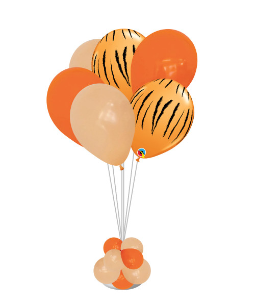 (Create Your Own Table Balloon Stand) 12" Fashion Latex Animal Printed Table Balloon Stand (105cm tall)

Colors: Fashion Orange, Fashion Peach Blush and Tiger Stripes