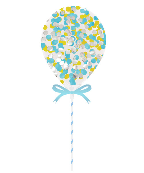 (Pick Your Own Color) 5" Mini Round Confetti (1cm) Balloon Pop