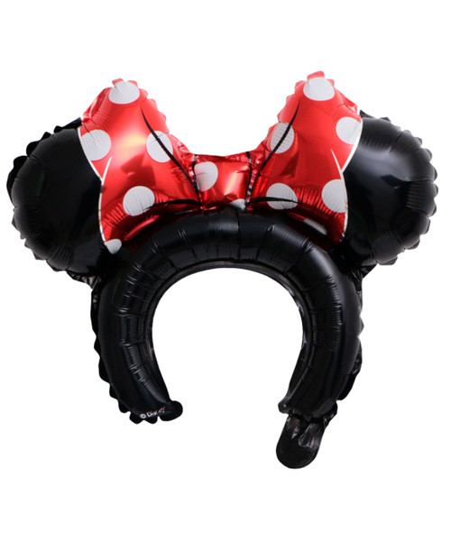 Trendy Balloon Headband - Red Bow