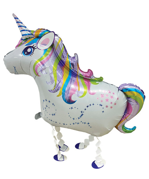 Walking Pet Balloon - Pastel Unicorn