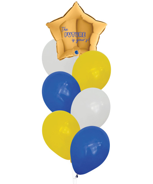 [Graduation] Personalised You're a Star Balloons Cluster - The Future Is Yours!