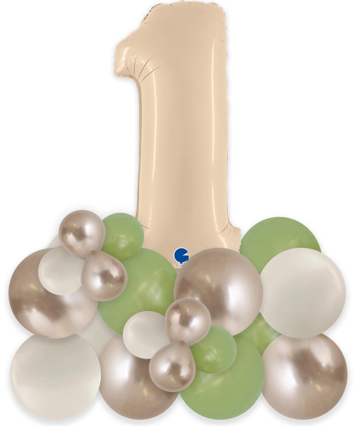 [Birthday] Create your own Birthday Bash Fashion Reflex Balloons Centerpiece (1 Digit) - Satin Cream

Color Combi: Reflex Champagne, Fashion Eucalyptus, Fashion Pastel Dusk Cream