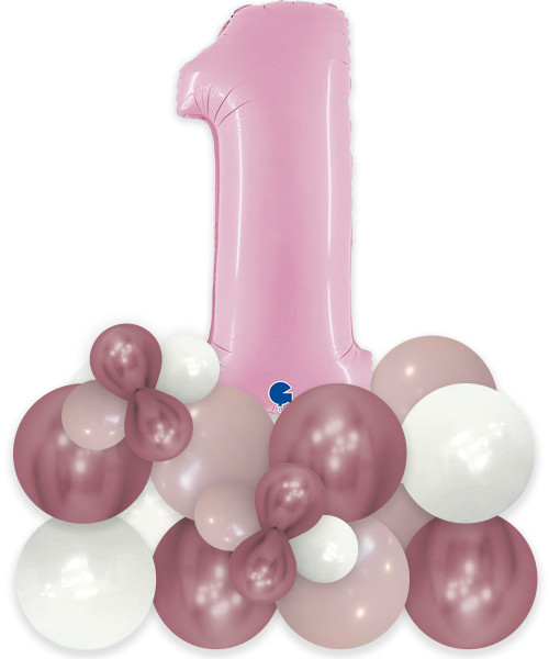 Create your own Birthday Bash Chrome Chalk Matte Balloons Centerpiece (1 Digit) - Pastel Pink

Color Combi: Reflex Pink, Chalk Matte Pure White, Chalk Matte Vintage Pink