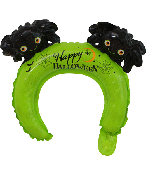 [Frightfully Fun Halloween] Halloween Balloon Headband - Creepy Spider