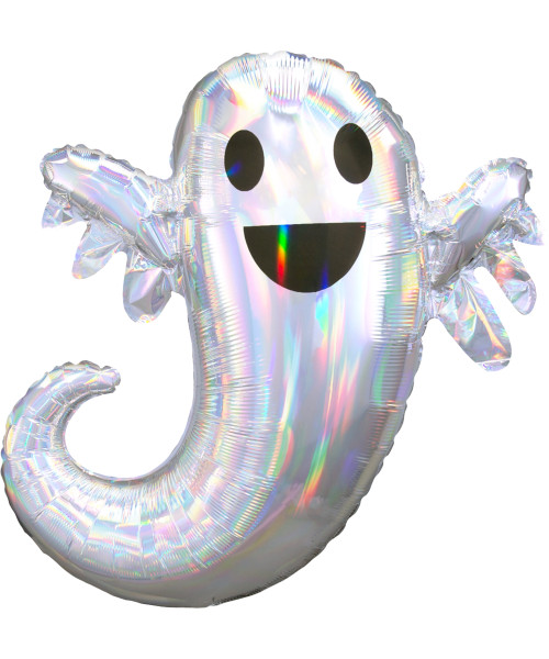 [Halloween] Iridescent Ghost Foil Balloon (28inch)