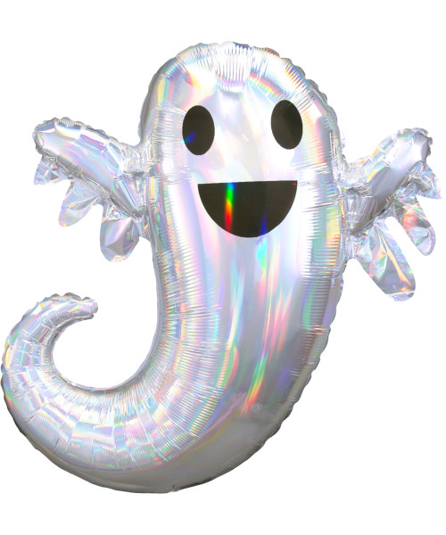 [Spooky Halloween] Iridescent Ghost Foil Balloon (28inch)