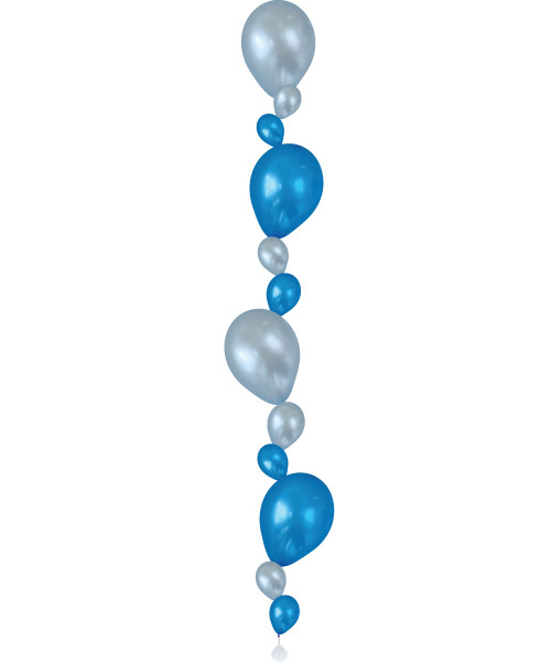 Latex Balloons Strand (approx 1.8 meter tall) - Choose Your Own Metallic Color