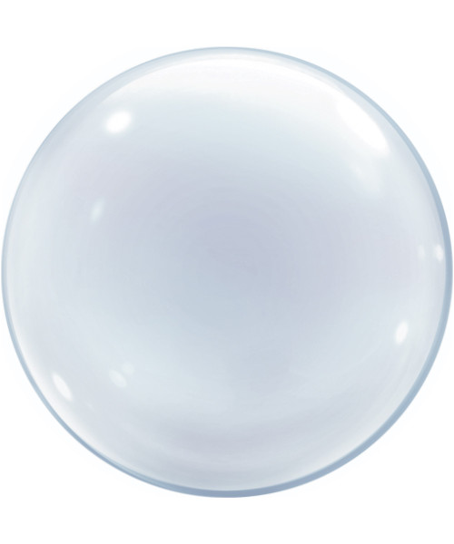 22" Crystal Clear Bubble Balloon